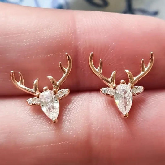 Reindeer Christmas Earrings