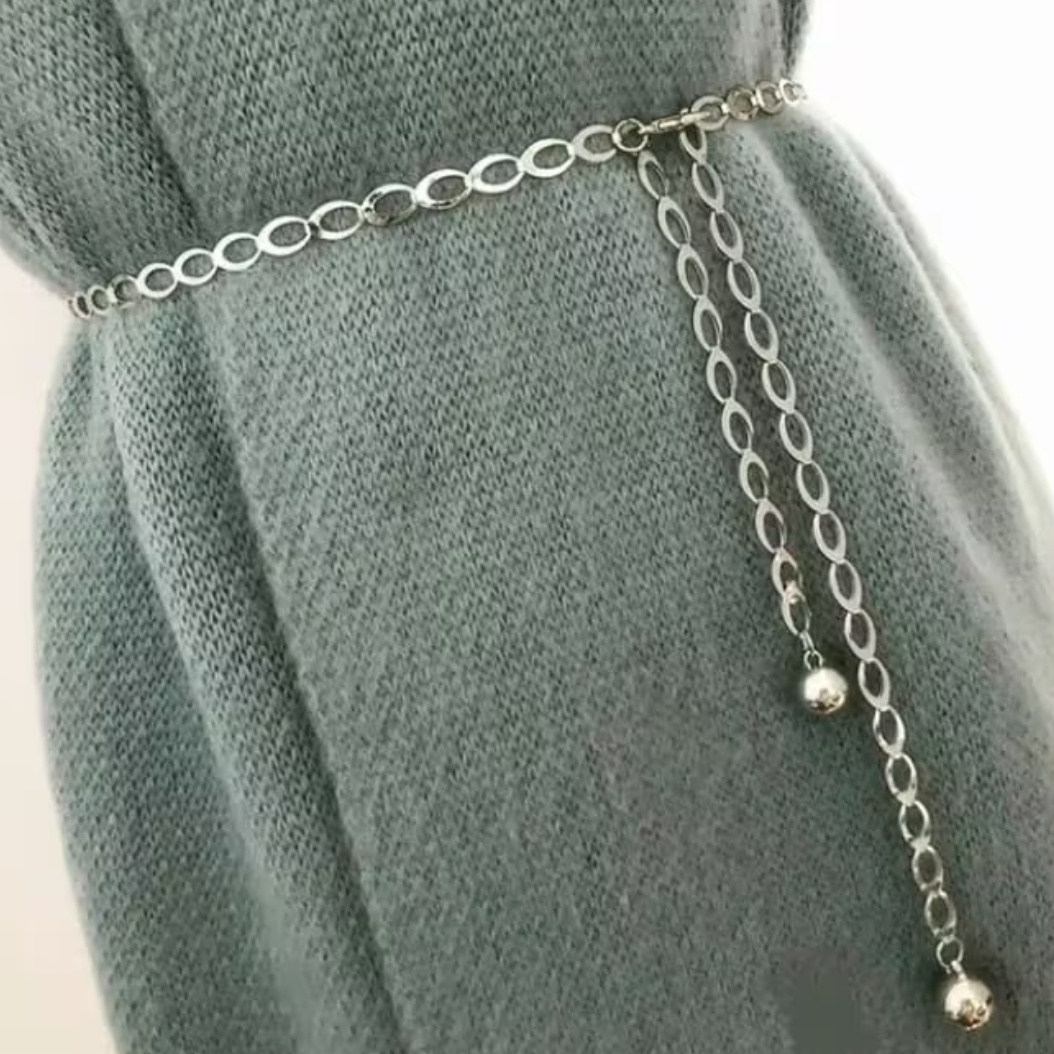 Silver Chain Belt