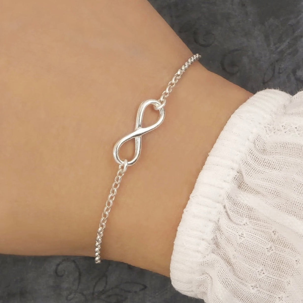 Silver Infinity Bracelet