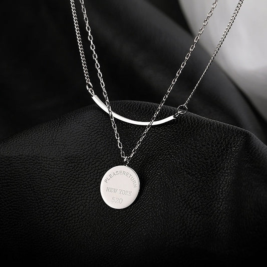 Sterling Silver Layered Necklace