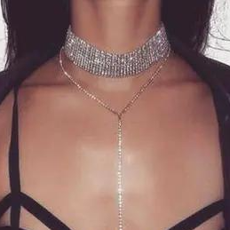 Diamante Choker Necklace